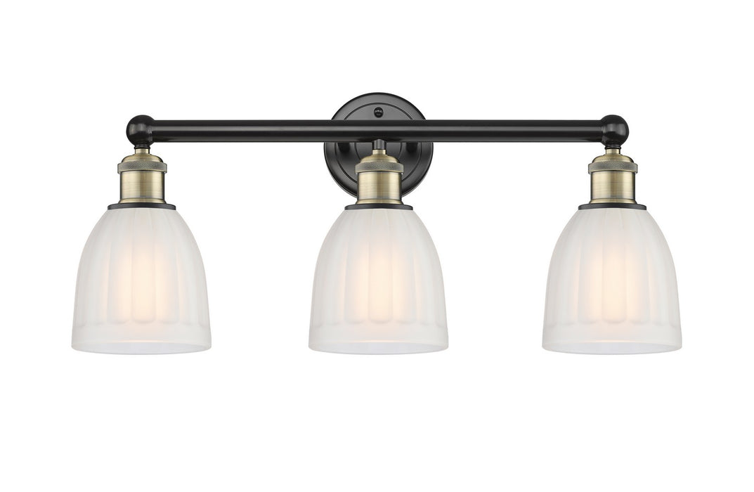 Innovations 616-3W-BAB-G441 Three Light Bath Vanity, Black Antique Brass