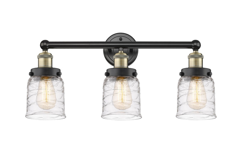 Innovations 616-3W-BAB-G513 Three Light Bath Vanity, Black Antique Brass