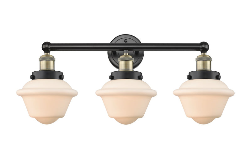 Innovations 616-3W-BAB-G531 Three Light Bath Vanity, Black Antique Brass
