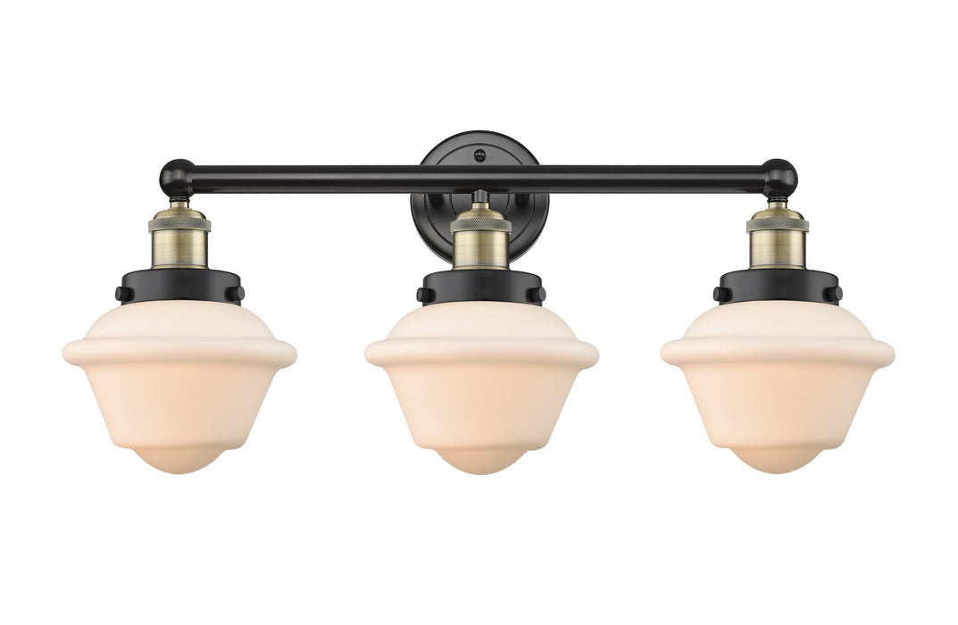 Innovations 616-3W-BAB-G531 Three Light Bath Vanity, Black Antique Brass