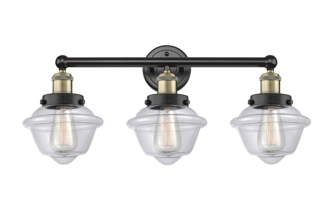 Innovations 616-3W-BAB-G532 Three Light Bath Vanity, Black Antique Brass