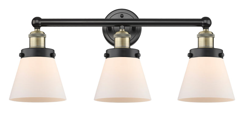 Innovations 616-3W-BAB-G61 Three Light Bath Vanity, Black Antique Brass