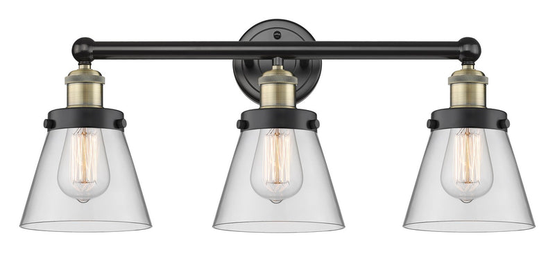 Innovations 616-3W-BAB-G62 Three Light Bath Vanity, Black Antique Brass