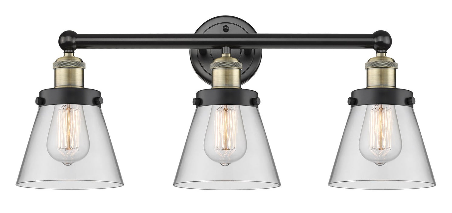 Innovations 616-3W-BAB-G62 Three Light Bath Vanity, Black Antique Brass
