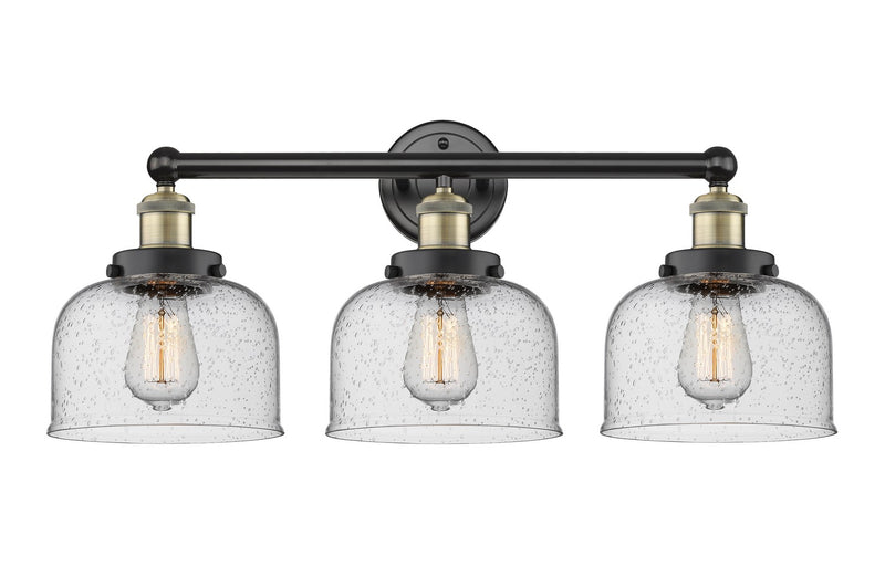 Innovations 616-3W-BAB-G74 Three Light Bath Vanity, Black Antique Brass