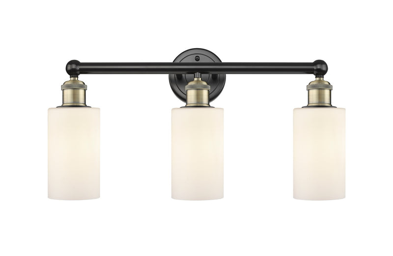 Innovations 616-3W-BAB-G801 Three Light Bath Vanity, Black Antique Brass