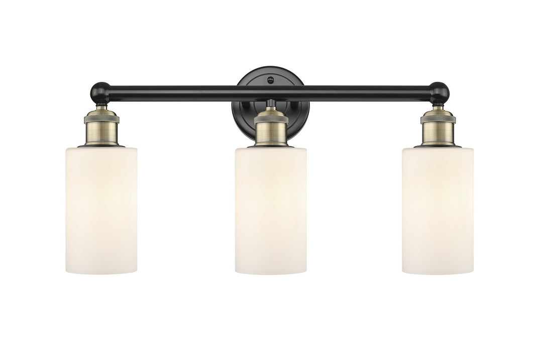 Innovations 616-3W-BAB-G801 Three Light Bath Vanity, Black Antique Brass