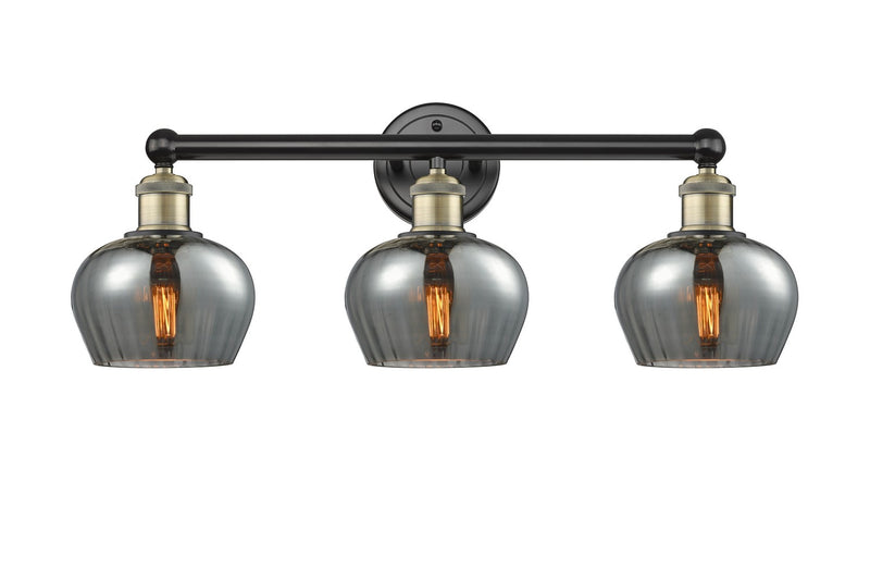 Innovations 616-3W-BAB-G93 Three Light Bath Vanity, Black Antique Brass