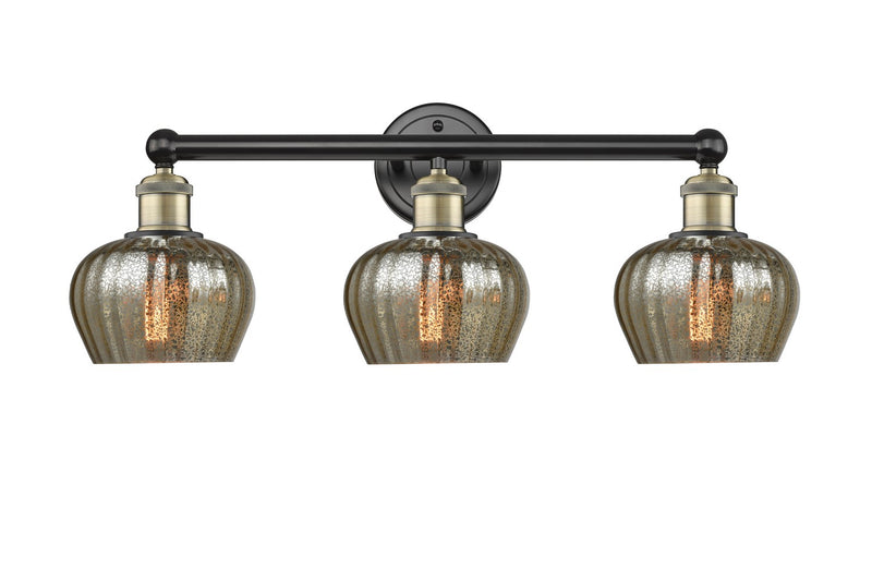 Innovations 616-3W-BAB-G96 Three Light Bath Vanity, Black Antique Brass