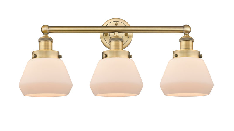 Innovations 616-3W-BB-G171 Three Light Bath Vanity, Brushed Brass