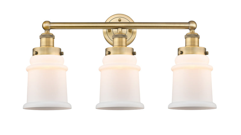 Innovations 616-3W-BB-G181 Three Light Bath Vanity, Brushed Brass