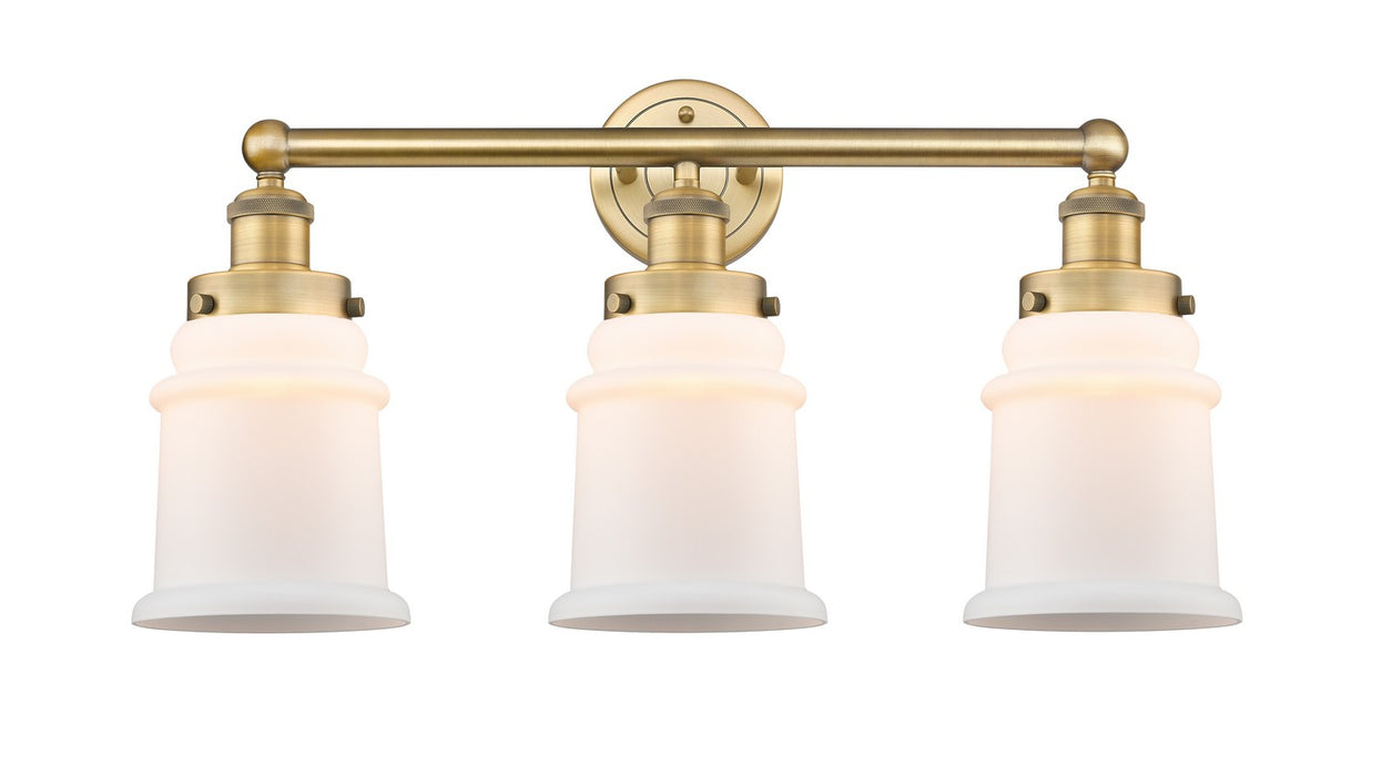 Innovations 616-3W-BB-G181 Three Light Bath Vanity, Brushed Brass