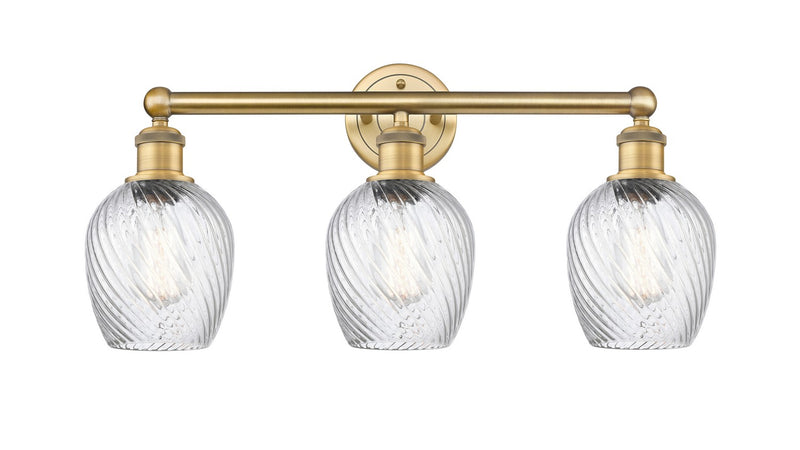 Innovations 616-3W-BB-G292 Three Light Bath Vanity, Brushed Brass