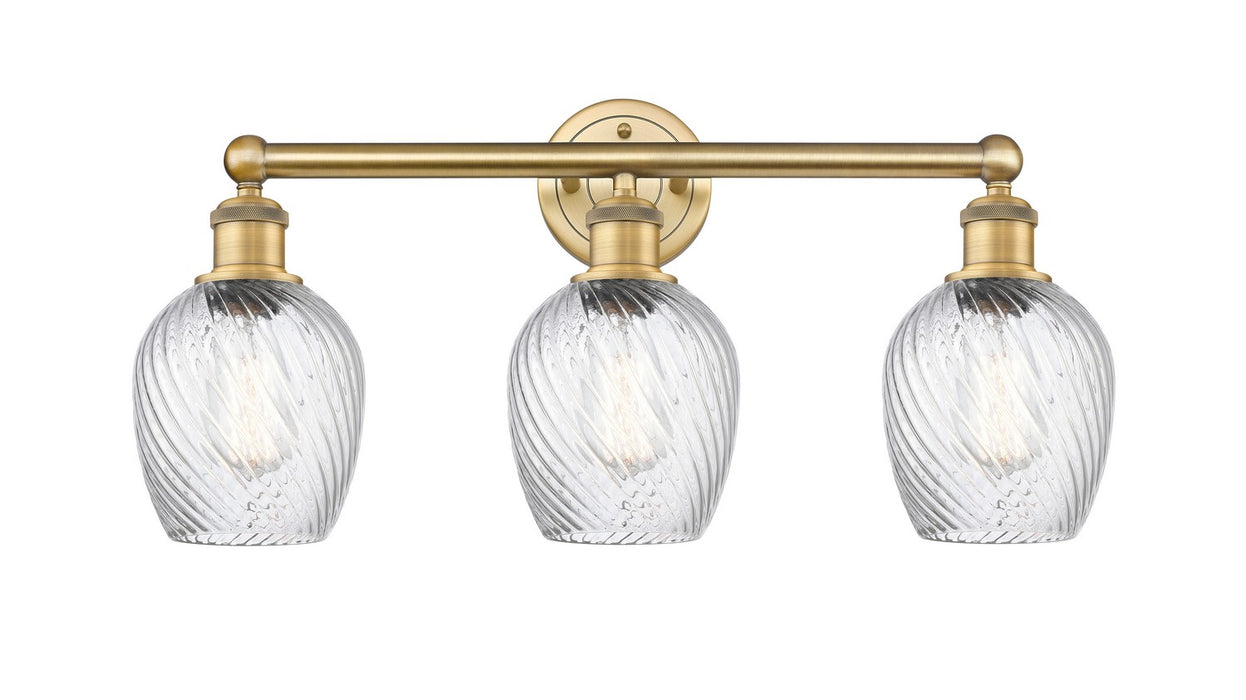 Innovations 616-3W-BB-G292 Three Light Bath Vanity, Brushed Brass