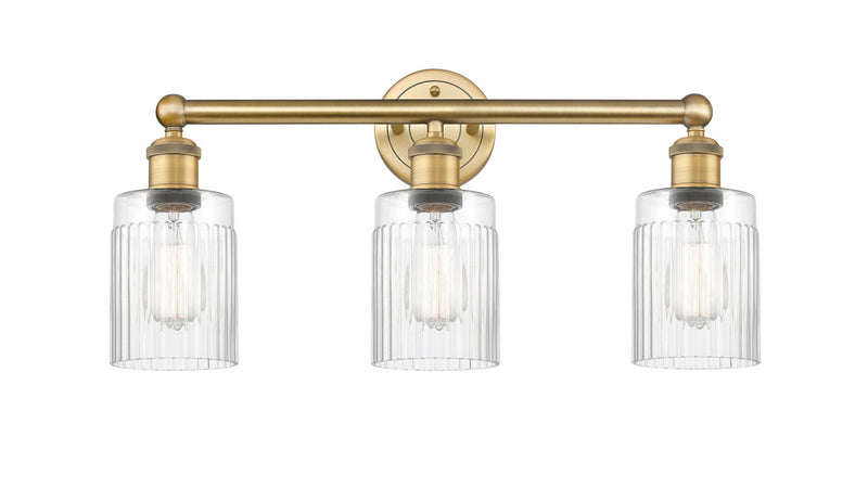 Innovations 616-3W-BB-G342 Three Light Bath Vanity, Brushed Brass