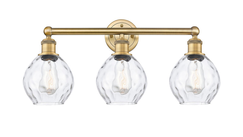Innovations 616-3W-BB-G362 Three Light Bath Vanity, Brushed Brass
