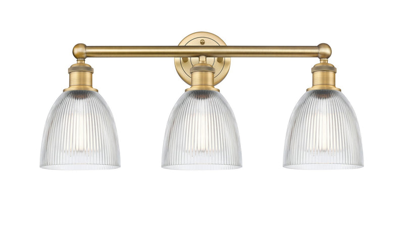 Innovations 616-3W-BB-G382 Three Light Bath Vanity, Brushed Brass