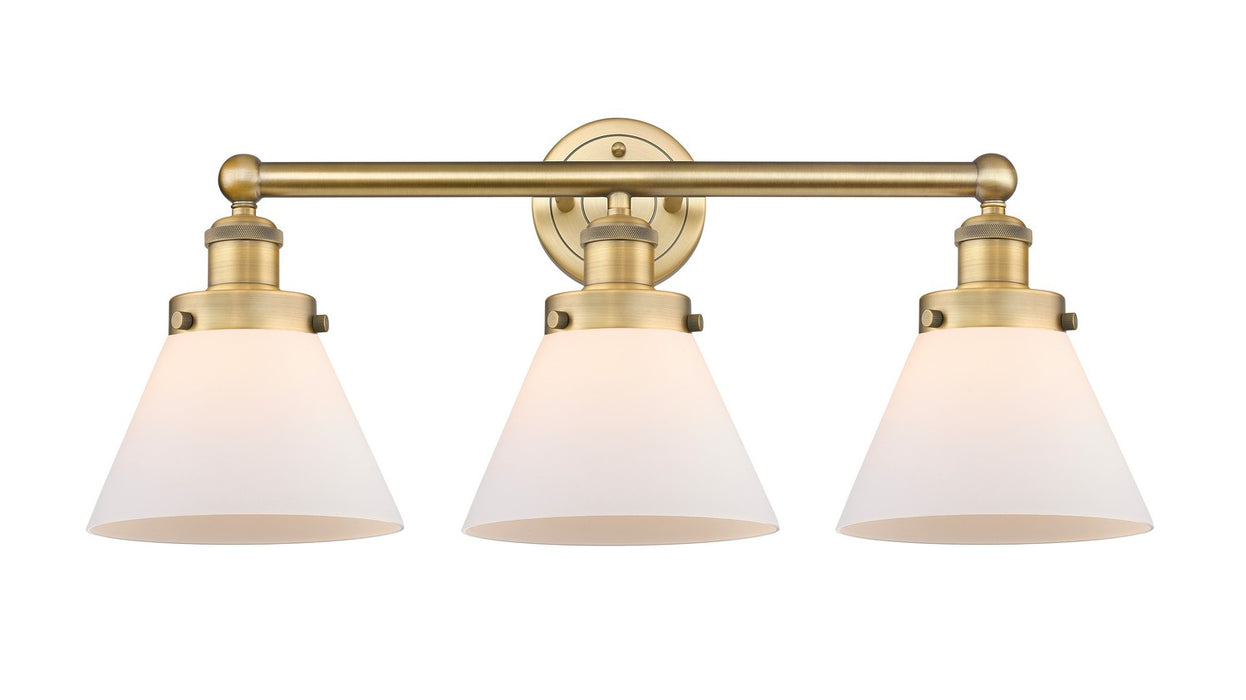 Innovations 616-3W-BB-G41 Three Light Bath Vanity, Brushed Brass