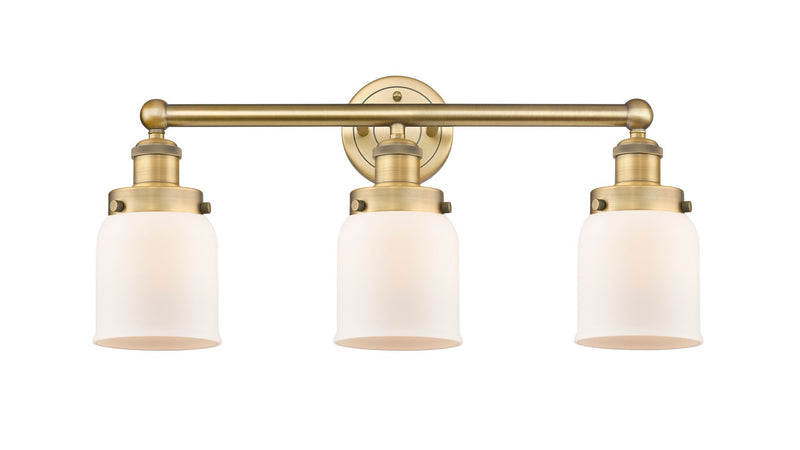 Innovations 616-3W-BB-G51 Three Light Bath Vanity, Brushed Brass