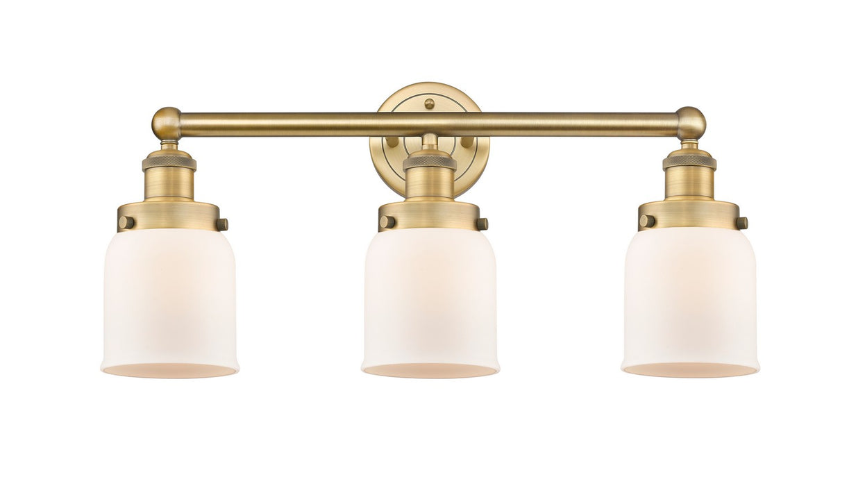 Innovations 616-3W-BB-G51 Three Light Bath Vanity, Brushed Brass