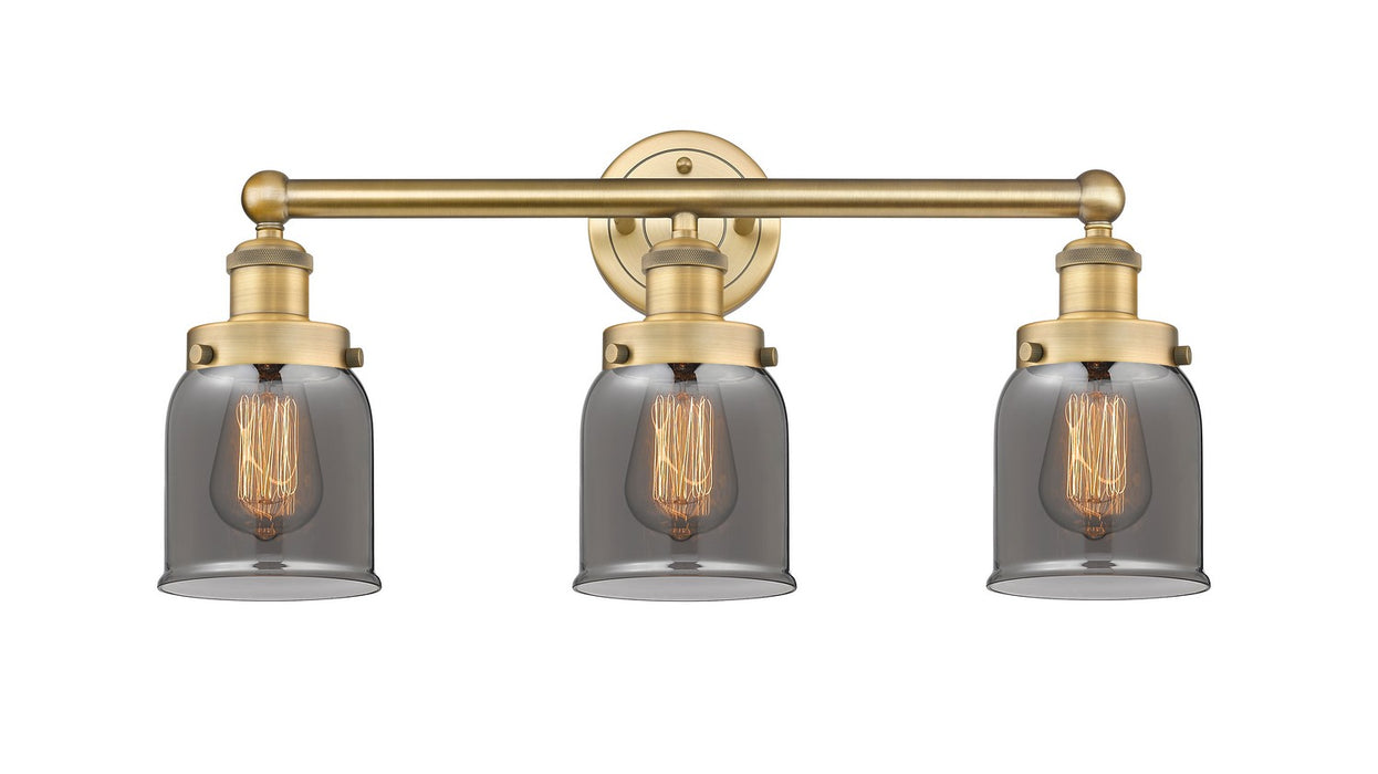 Innovations 616-3W-BB-G53 Three Light Bath Vanity, Brushed Brass