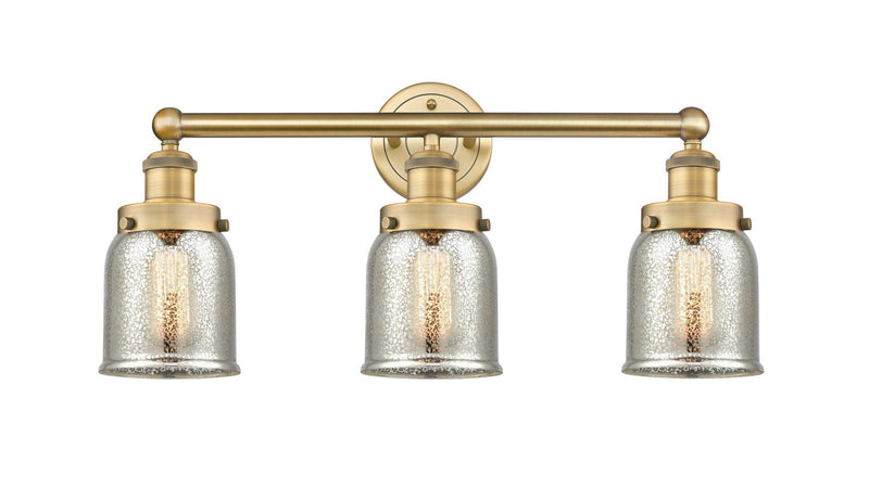 Innovations 616-3W-BB-G58 Three Light Bath Vanity, Brushed Brass