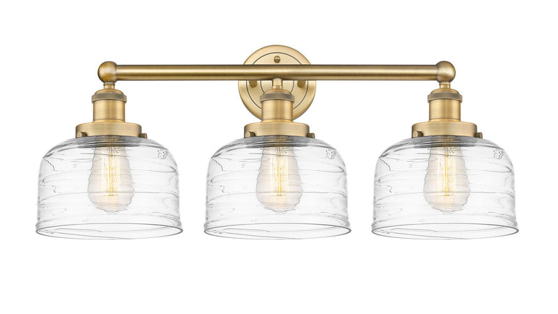 Innovations 616-3W-BB-G713 Three Light Bath Vanity, Brushed Brass