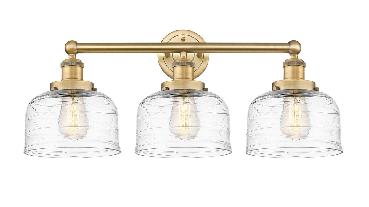Innovations 616-3W-BB-G713 Three Light Bath Vanity, Brushed Brass