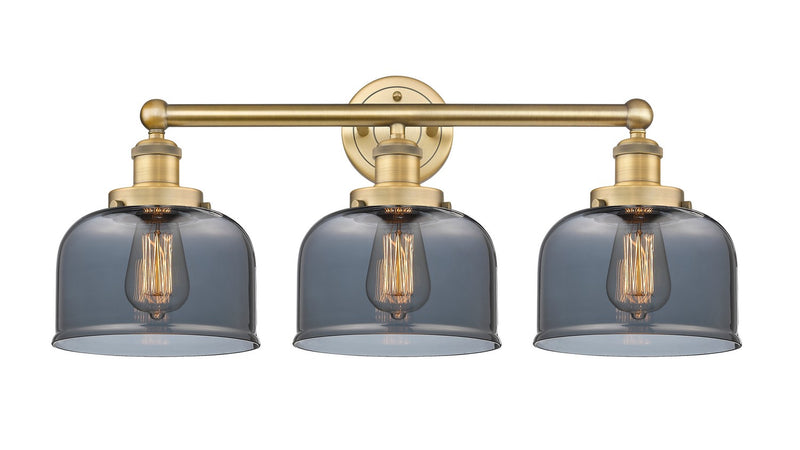 Innovations 616-3W-BB-G73 Three Light Bath Vanity, Brushed Brass