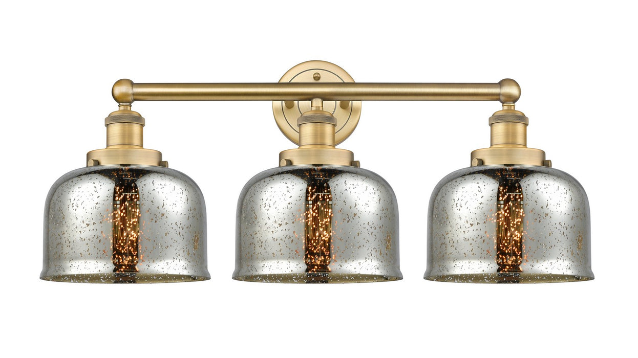 Innovations 616-3W-BB-G78 Three Light Bath Vanity, Brushed Brass