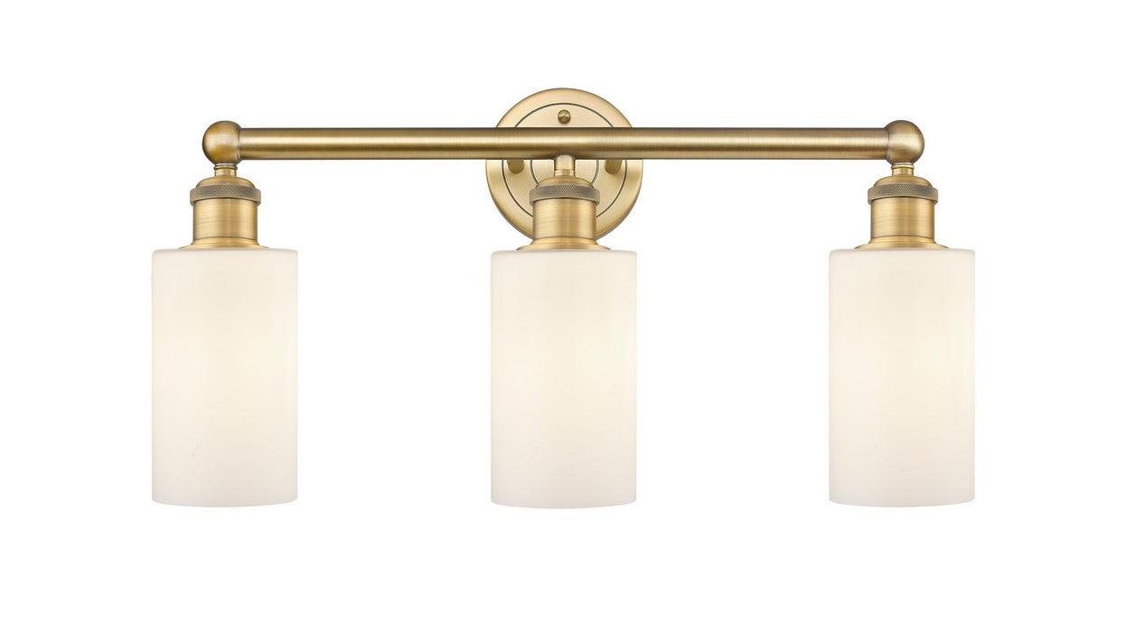 Innovations 616-3W-BB-G801 Three Light Bath Vanity, Brushed Brass