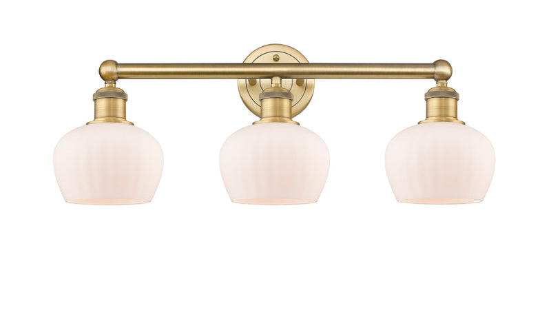 Innovations 616-3W-BB-G91 Three Light Bath Vanity, Brushed Brass