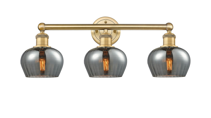 Innovations 616-3W-BB-G93 Three Light Bath Vanity, Brushed Brass