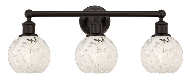 Innovations 616-3W-OB-G1216-6WM LED Bath Vanity, Oil Rubbed Bronze