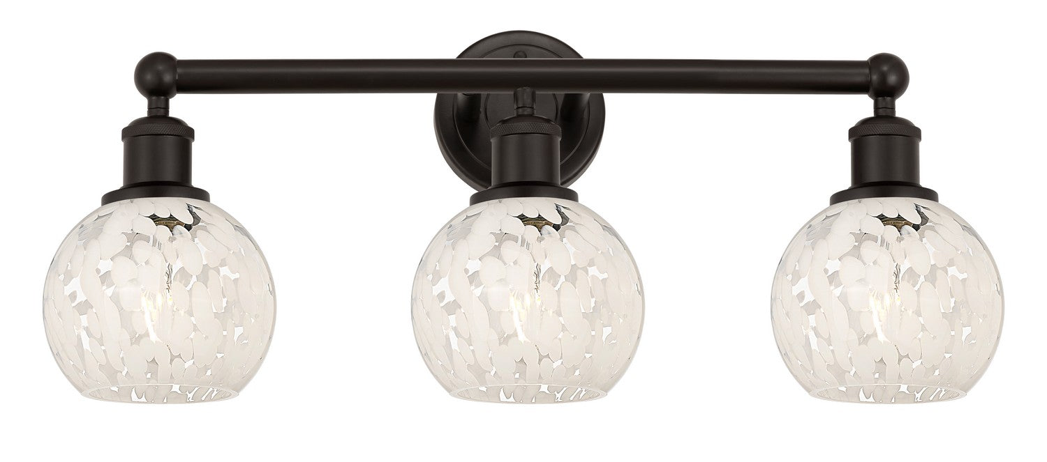 Innovations 616-3W-OB-G1216-6WM LED Bath Vanity, Oil Rubbed Bronze