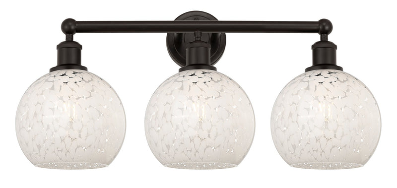 Innovations 616-3W-OB-G1216-8WM LED Bath Vanity, Oil Rubbed Bronze