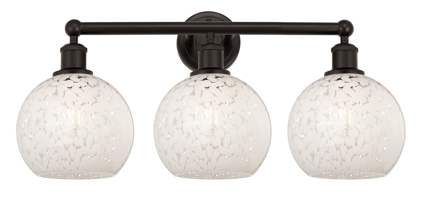 Innovations 616-3W-OB-G1216-8WM LED Bath Vanity, Oil Rubbed Bronze