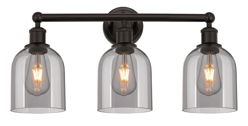 Innovations 616-3W-OB-G558-6SM Three Light Bath Vanity, Oil Rubbed Bronze