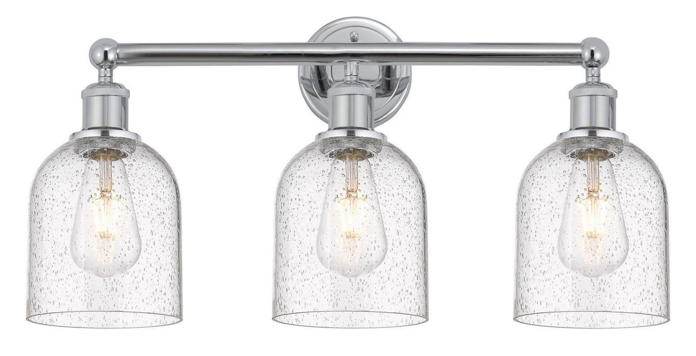 Innovations 616-3W-PC-G558-6SDY Three Light Bath Vanity, Polished Chrome