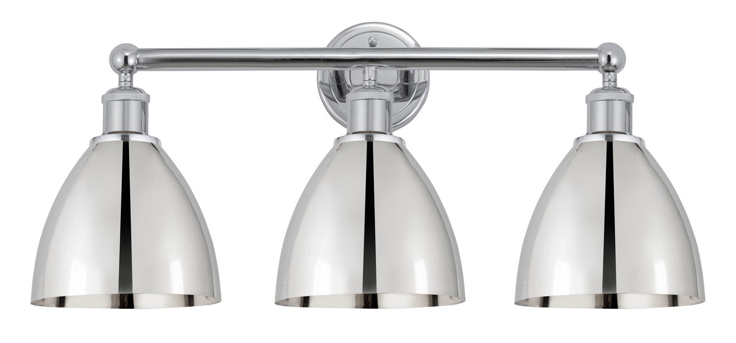 Innovations 616-3W-PC-MBD-75-PC Three Light Bath Vanity, Polished Chrome