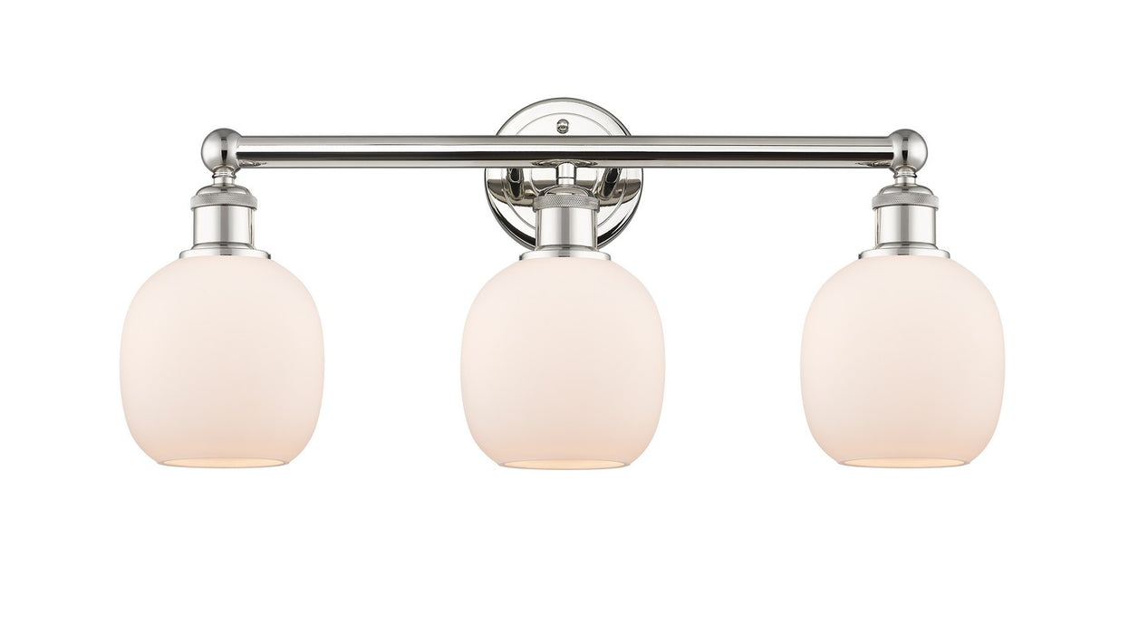 Innovations 616-3W-PN-G101 Three Light Bath Vanity, Polished Nickel