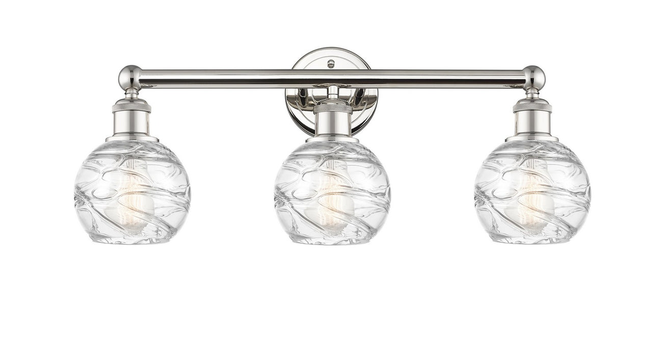Innovations 616-3W-PN-G1213-6 Three Light Bath Vanity, Polished Nickel