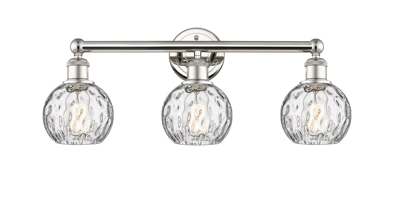 Innovations 616-3W-PN-G1215-6 Three Light Bath Vanity, Polished Nickel