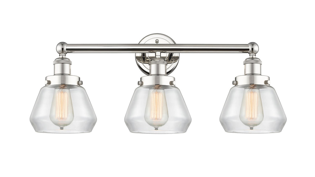 Innovations 616-3W-PN-G172 Three Light Bath Vanity, Polished Nickel