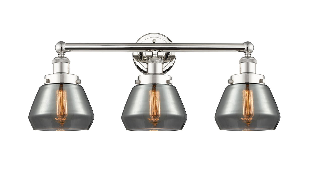 Innovations 616-3W-PN-G173 Three Light Bath Vanity, Polished Nickel
