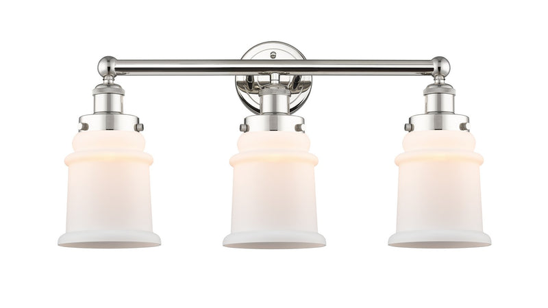 Innovations 616-3W-PN-G181 Three Light Bath Vanity, Polished Nickel
