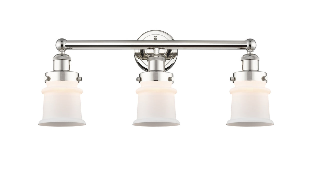 Innovations 616-3W-PN-G181S Three Light Bath Vanity, Polished Nickel