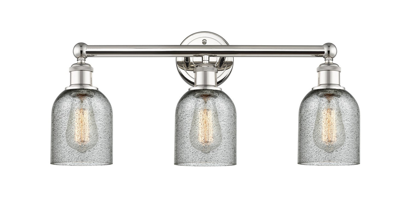 Innovations 616-3W-PN-G257 Three Light Bath Vanity, Polished Nickel
