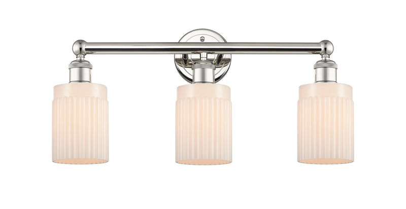 Innovations 616-3W-PN-G341 Three Light Bath Vanity, Polished Nickel