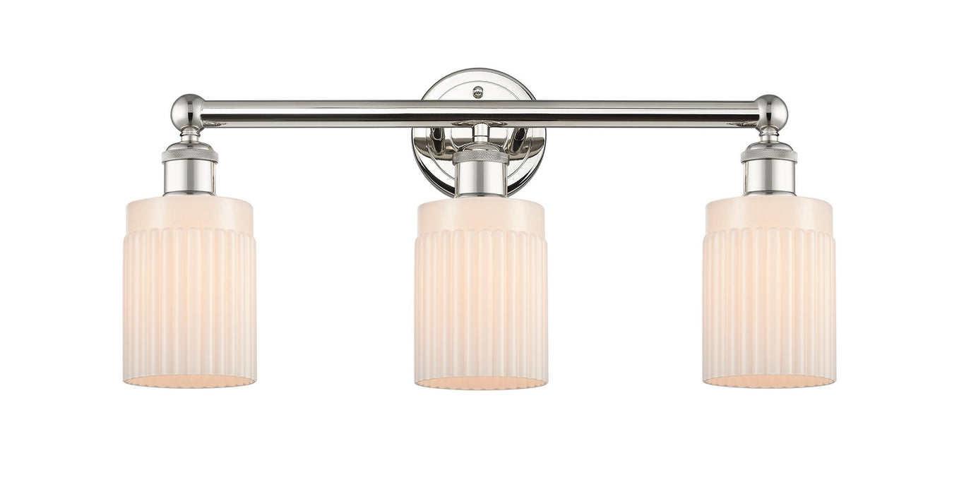 Innovations 616-3W-PN-G341 Three Light Bath Vanity, Polished Nickel